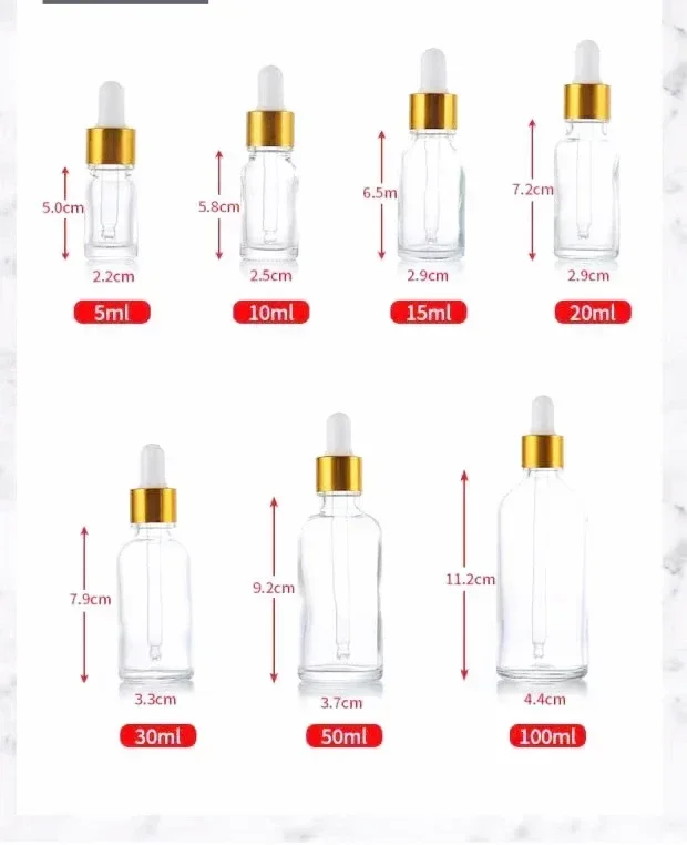 Refillable Glass Dropper Bottles - Image 6