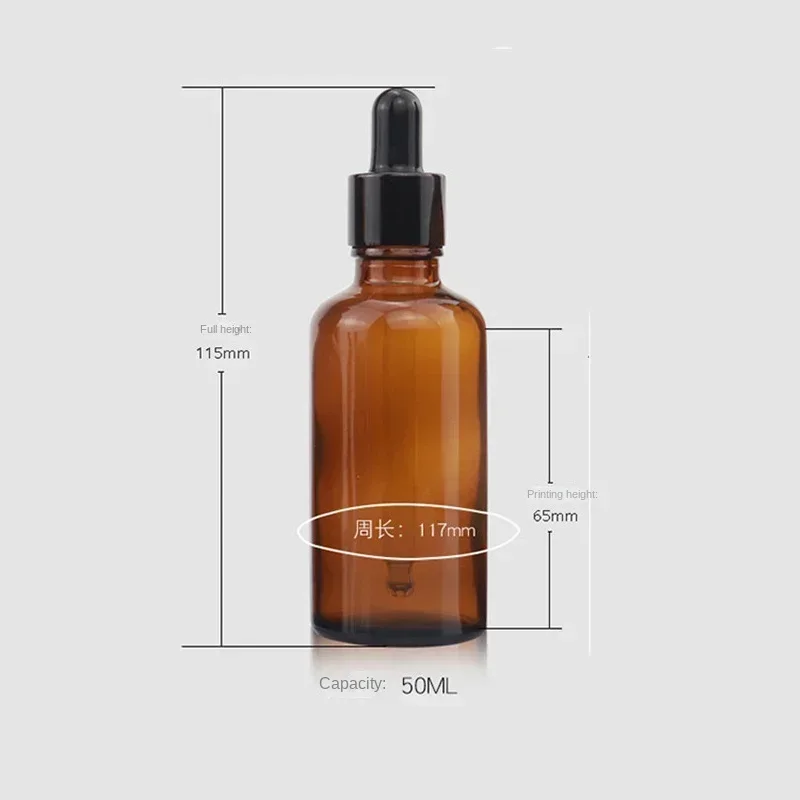 28-Piece Amber Dropper Bottles - Image 2