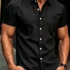 Men’s Lightweight Linen Shirt - Thumbnail Image 5