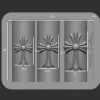 3D Gothic Rivet Nail Art Mold - Thumbnail Image 4