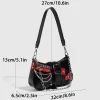 Retro Rivet Chain Shoulder Bag - Thumbnail Image 2