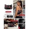 Retro Rivet Chain Shoulder Bag - Thumbnail Image 4