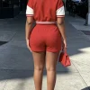 Colorblock Baseball Shorts Set - Thumbnail Image 3