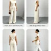 Elegant Asymmetric Two-Piece Set - Thumbnail Image 4