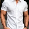 Men’s Lightweight Linen Shirt - Thumbnail Image 1