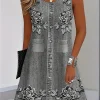 Bohemian Floral Summer Dress - Thumbnail Image 7