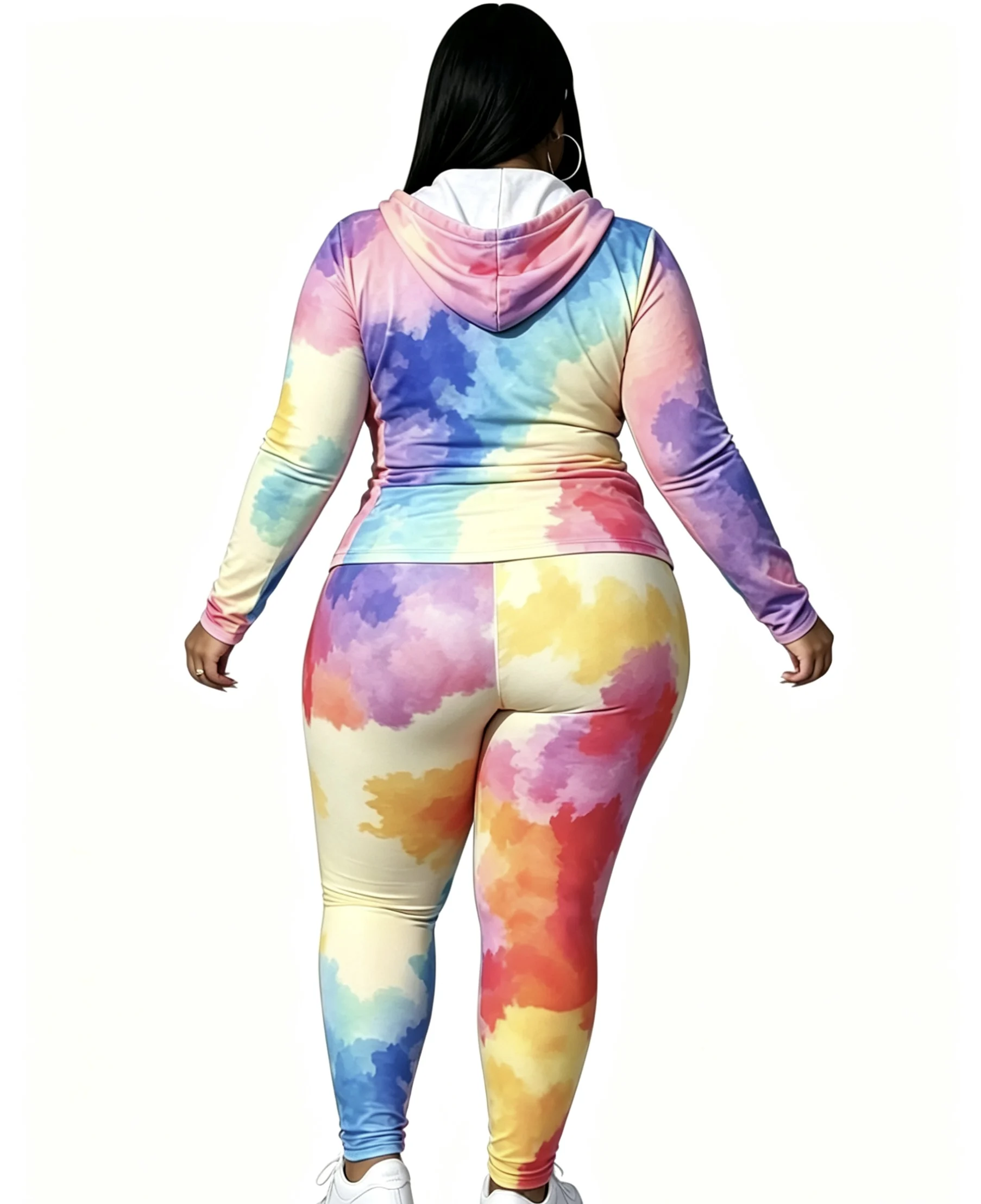 Rainbow Tie-Dye Active Set - Image 3