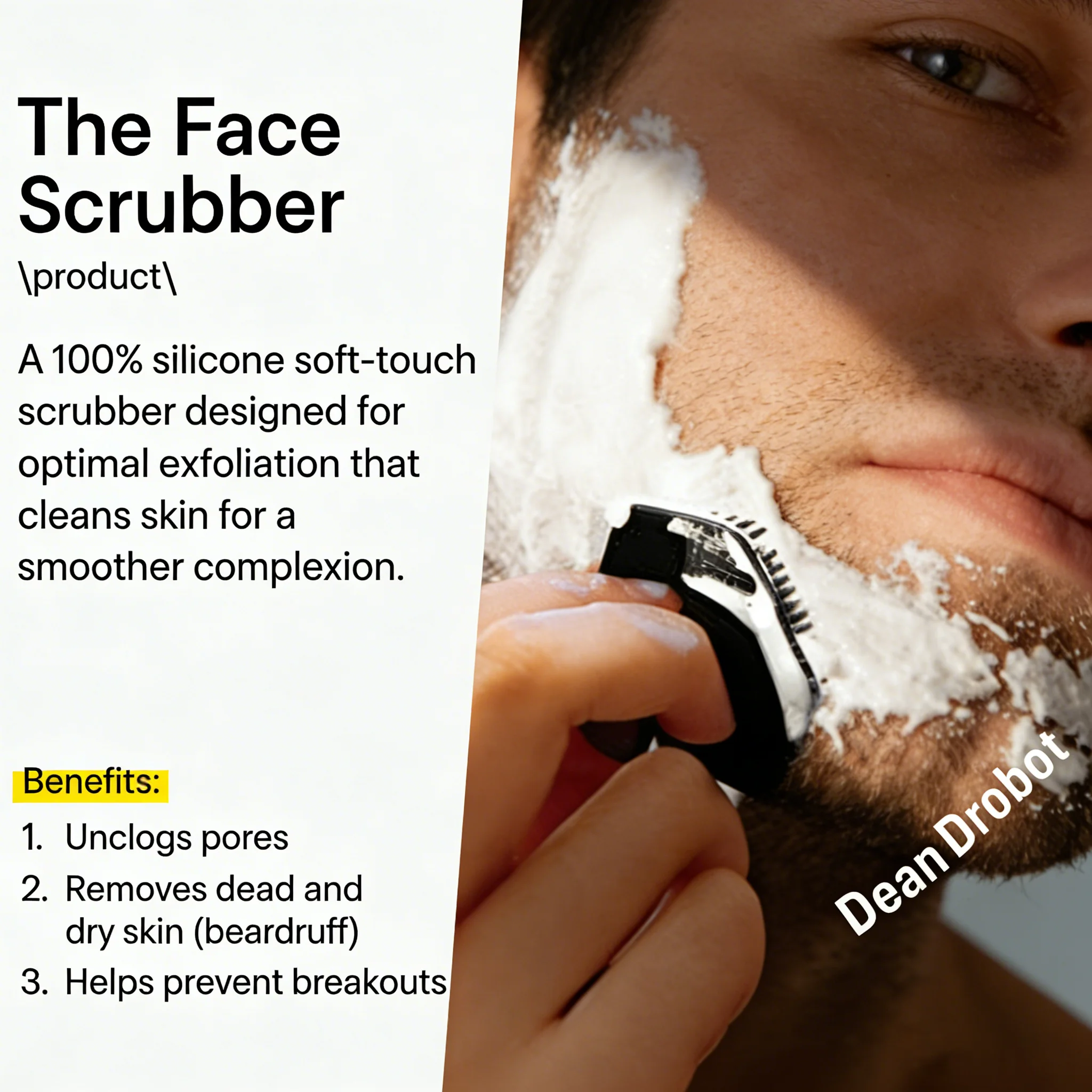 Soft Silicone Facial Cleansing Brush - Image 2