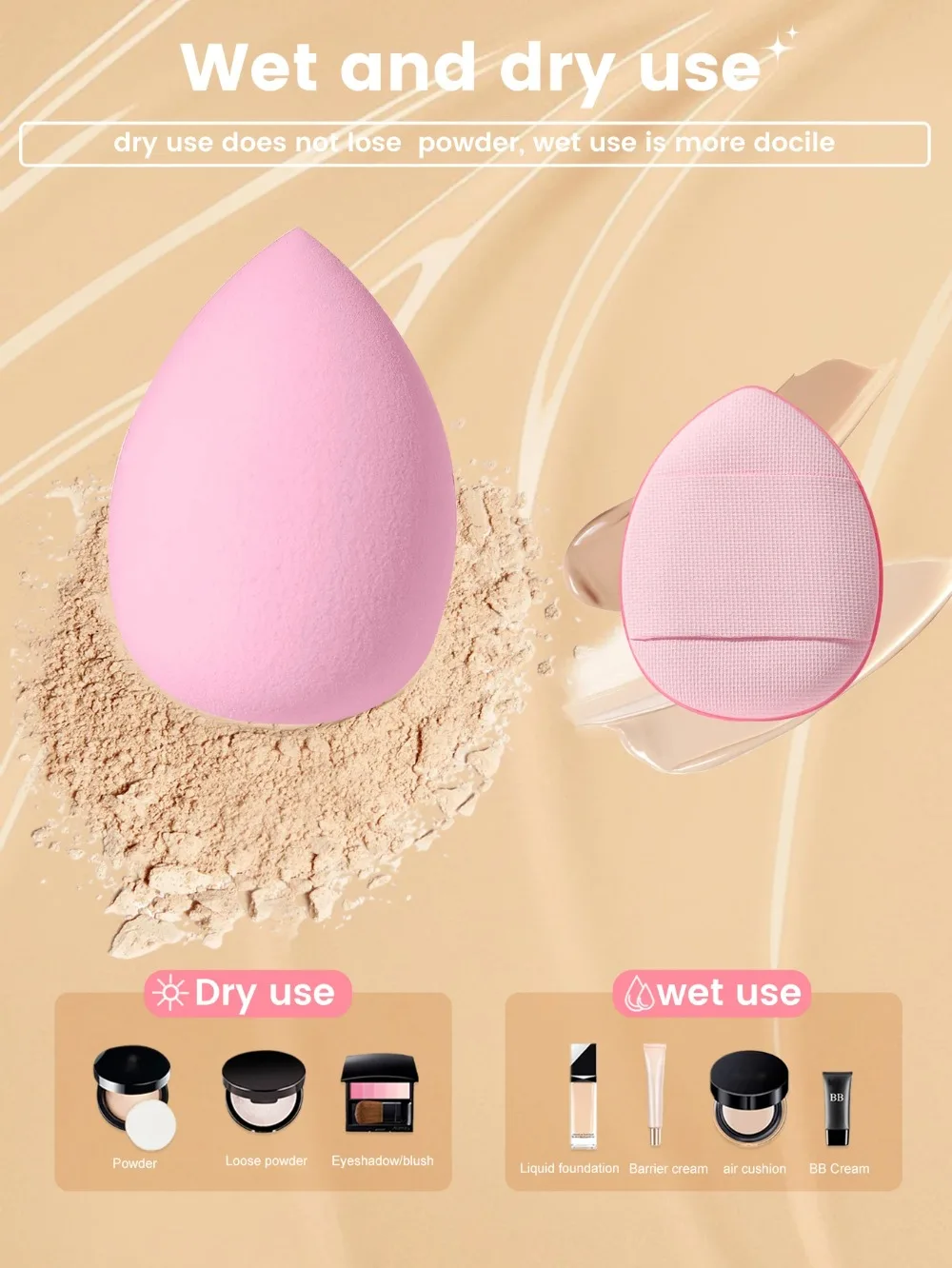 53-Piece Complete Makeup Set - Image 3