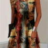 Bohemian Floral Summer Dress - Thumbnail Image 4